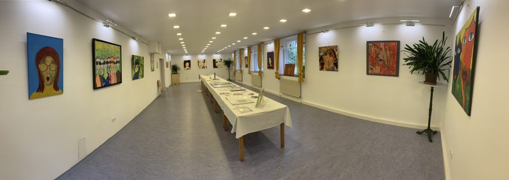 Ausstellungspanorama Pfarrheim