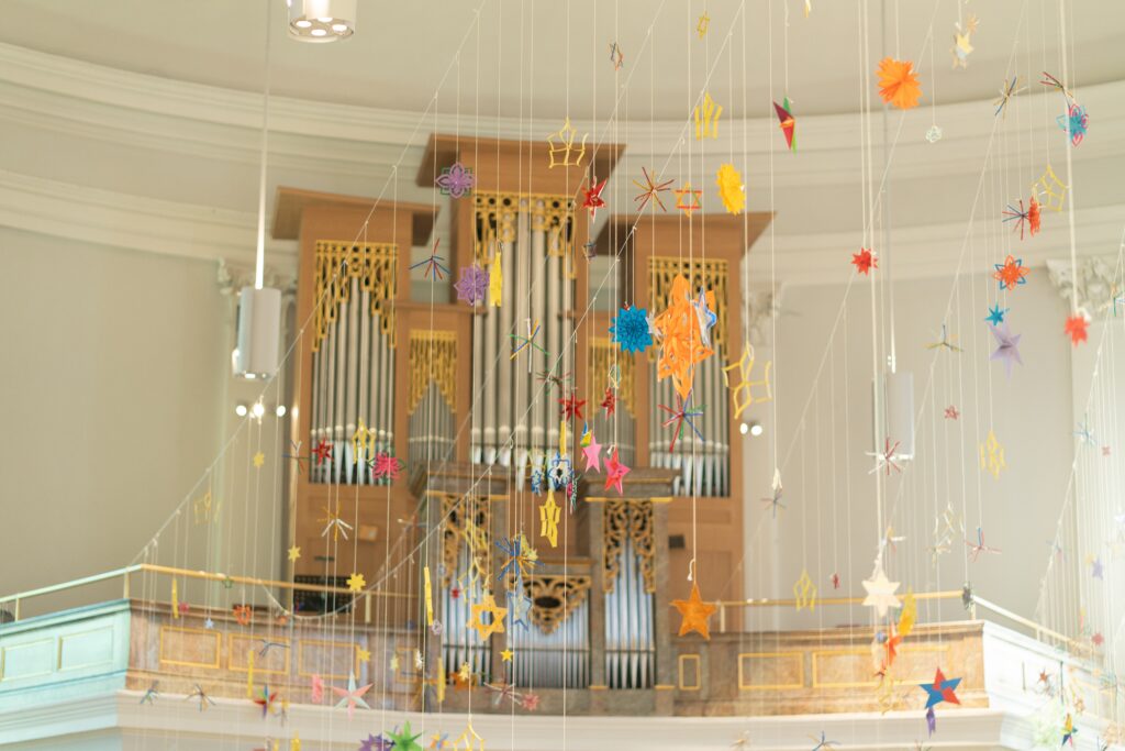 St. Nikolaus Sternenhimmel Orgel (c) Judith Knell